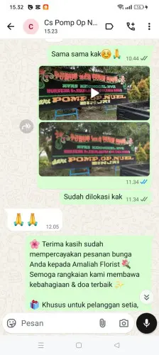 Testimonial Papan Bunga kuta